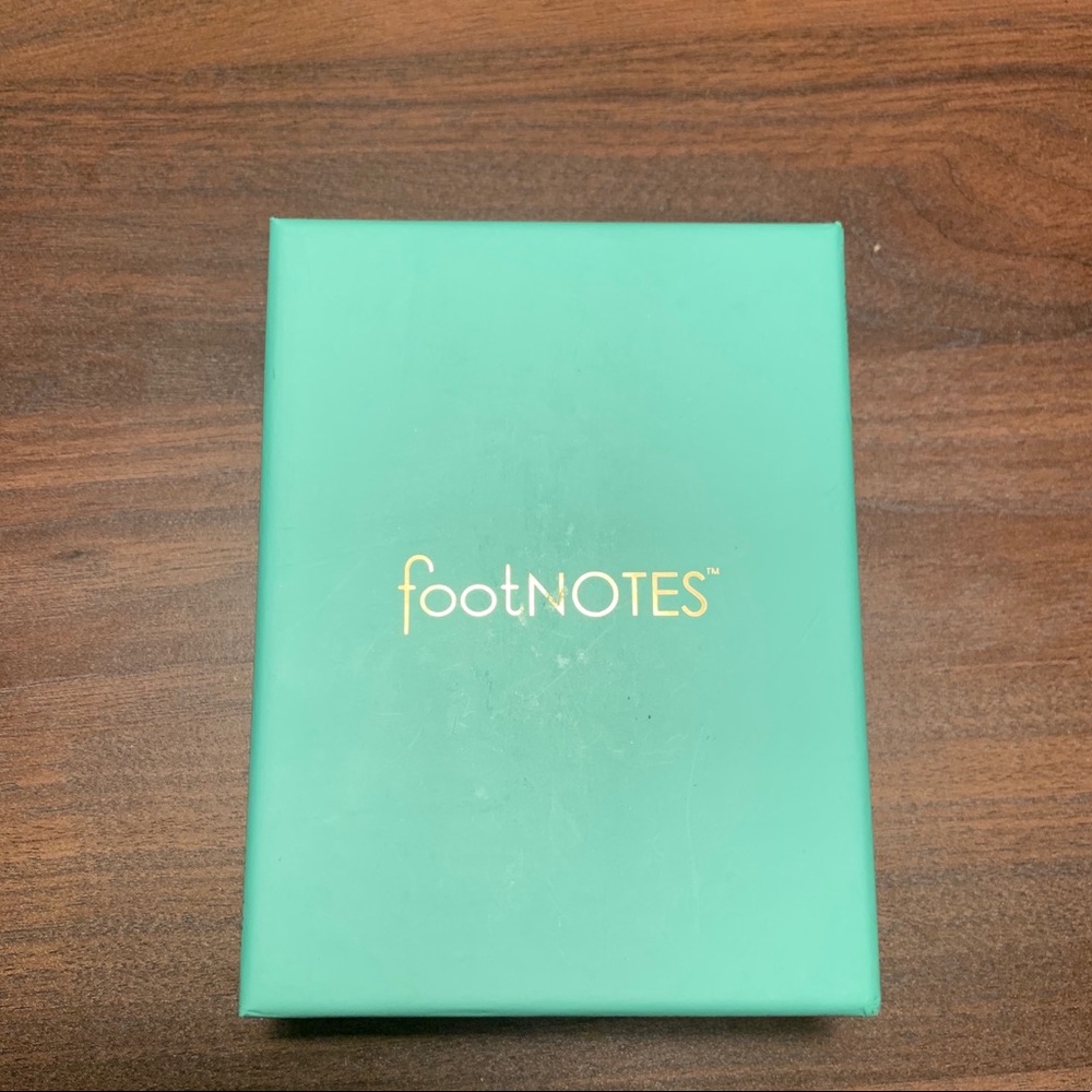 Footnotes Stainless Steel Expandable Bracelet